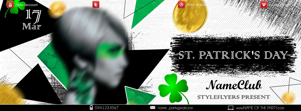St. Patricks Day PSD Flyer Template