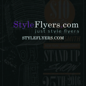 stand Up PSD Flyer Template