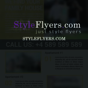 Real Estate PSD Flyer Template