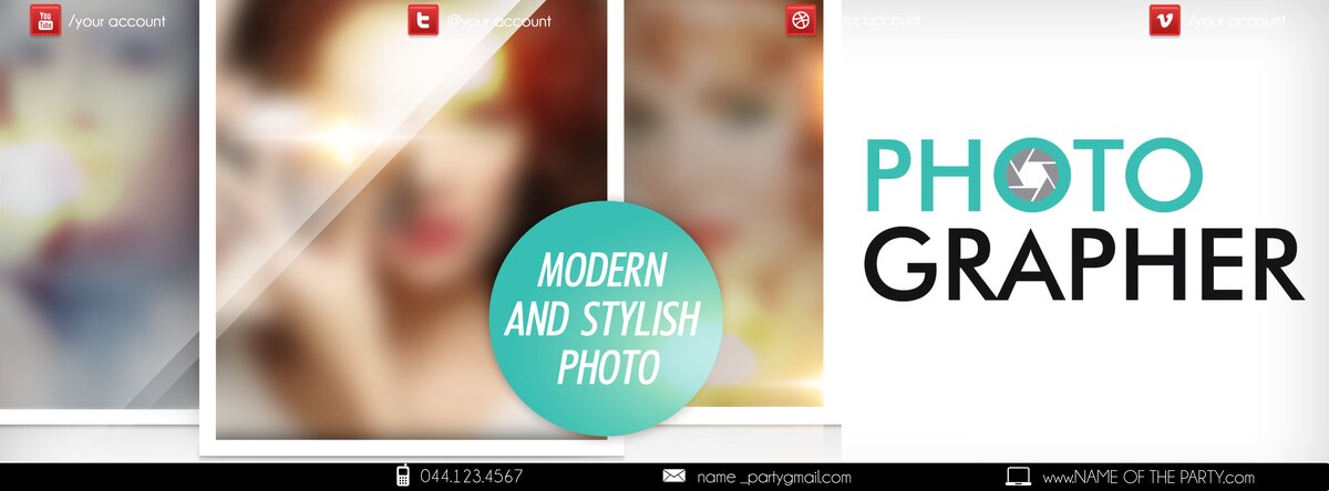 photographer PSD Flyer Template
