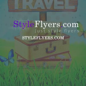 spring brake travel PSD Flyer Template