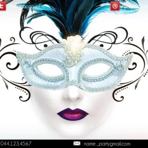 Mardi Gras1 PSD Flyer Template