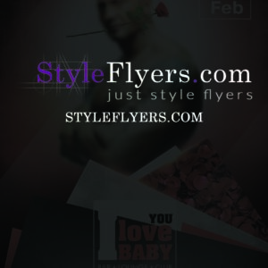 Ilove youbaby PSD Flyer Template
