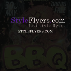 bbq PSD Flyer Template