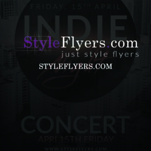 indie night1 PSD Flyer Template