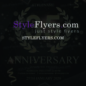 Anniversary Celebration Flyer