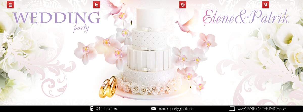 wedding1 PSD Flyer Template