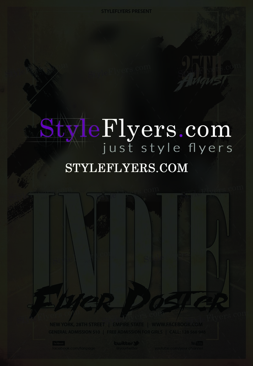 Indie Flyer Poster