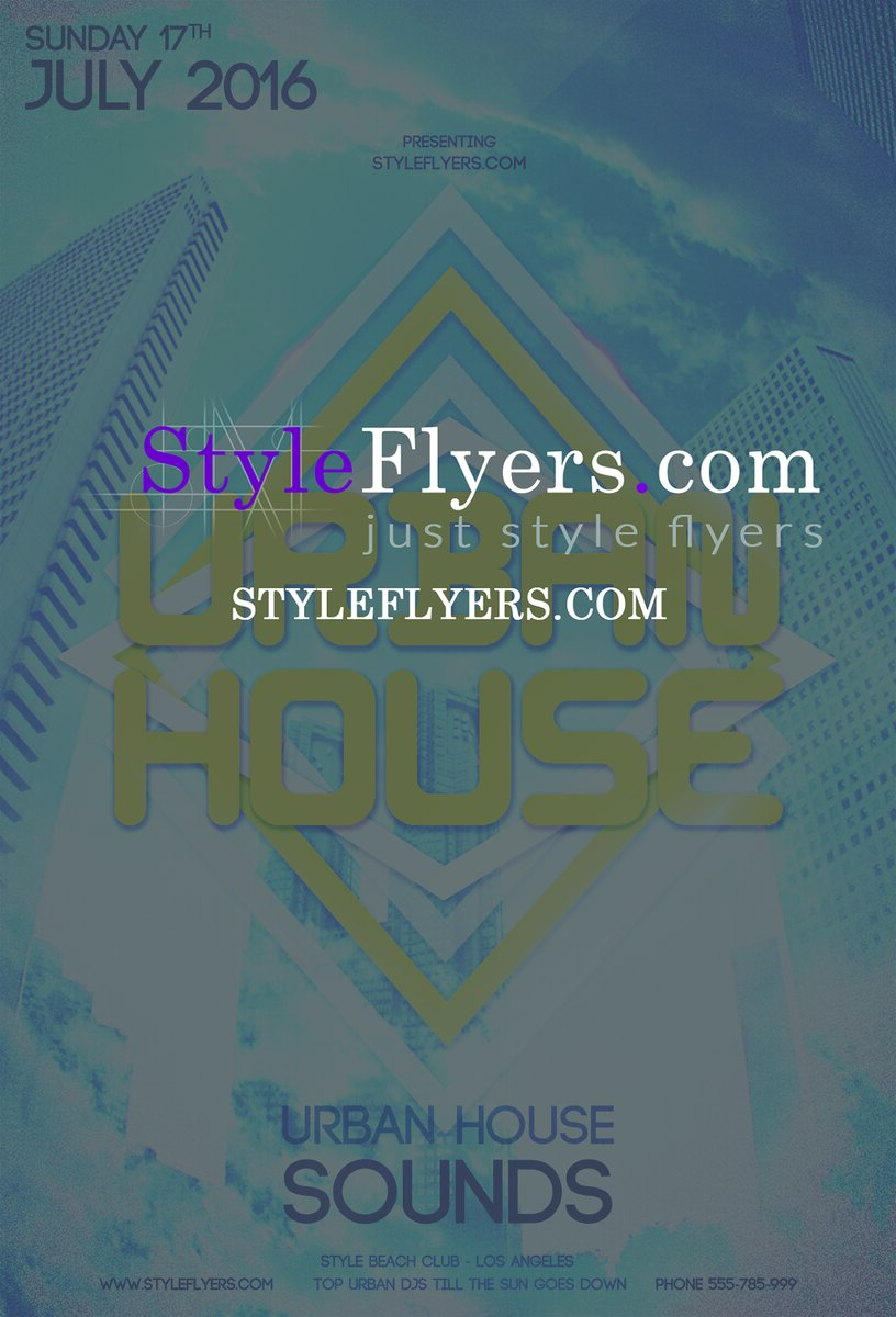 Urban House PSD Flyer Template
