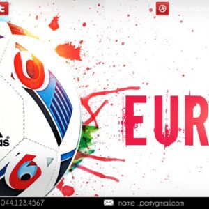 Euro 2016 PSD Flyer Template