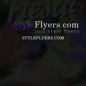 fiesta PSD Flyer Template