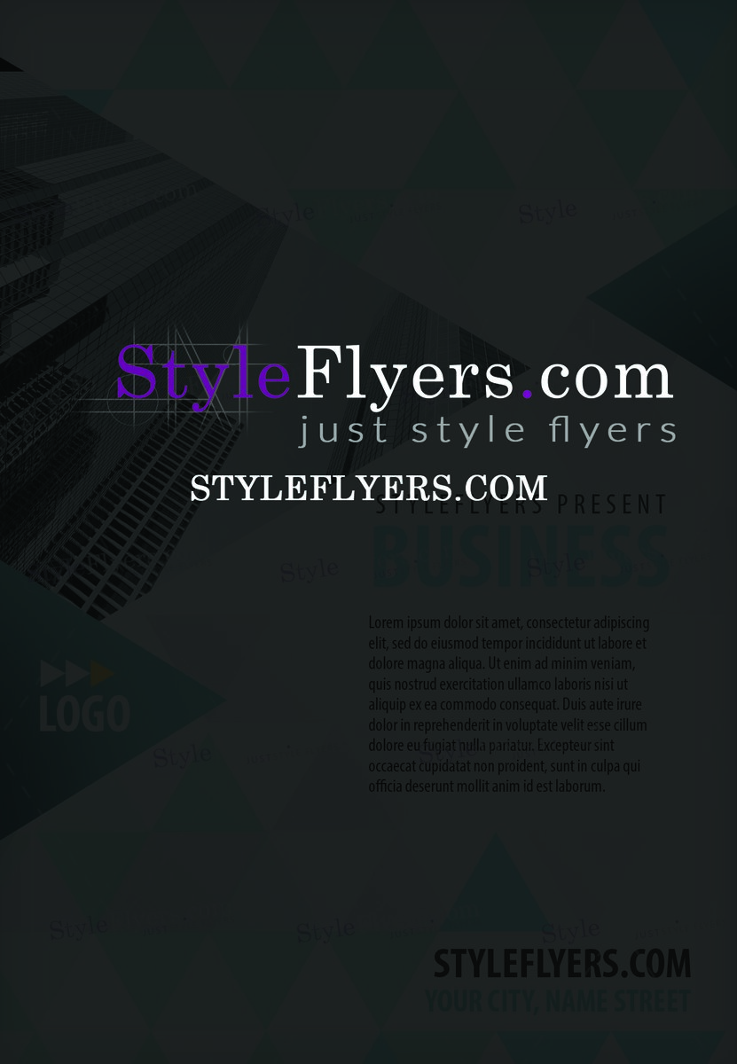 business PSD Flyer Template