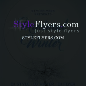 Minimal Winter PSD Flyer Template