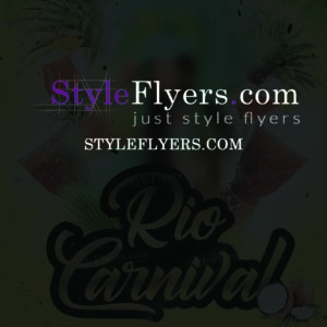 Rio Carnival 2018 PSD Flyer Template