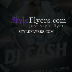 dj cash PSD Flyer Template