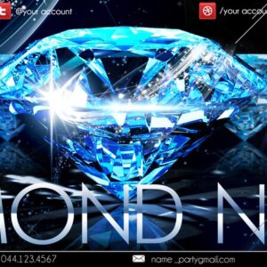 diamond PSD Flyer Template