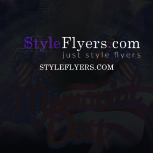 Memorial Day PSD Flyer Template