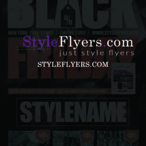 black friday(3) PSD Flyer Template