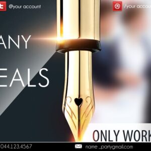 smart deals corporate flyer