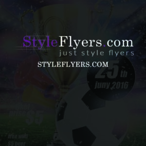 championship PSD Flyer Template