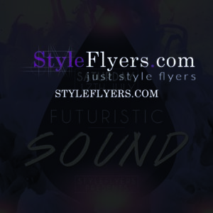 Futuristic PSD Flyer Template