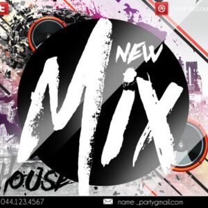 New Mix House Flyer