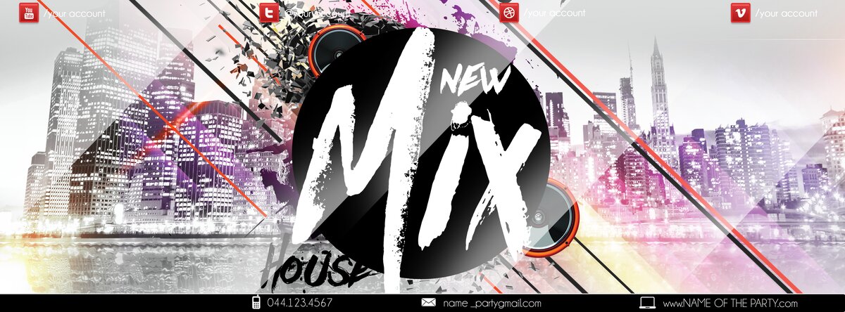 New Mix House Flyer