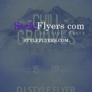 chillgroovePSDFlyerTemplate