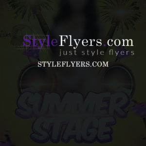 summer stage PSD Flyer Template update