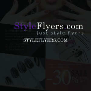 Nail Salon PSD Flyer Template