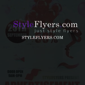 Advertisement PSD Flyer Template