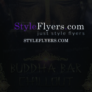 Buddha Bar Chillout1 PSD Flyer Template