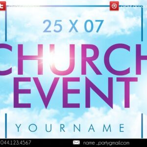 Church Event PSD Flyer Template