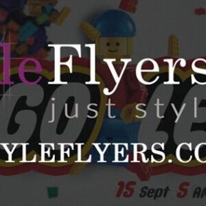 Lego psd flyer template