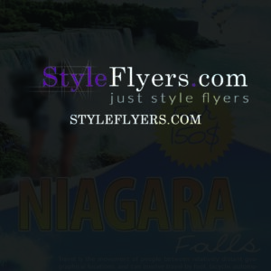 Niagara Falls PSD Flyer Template