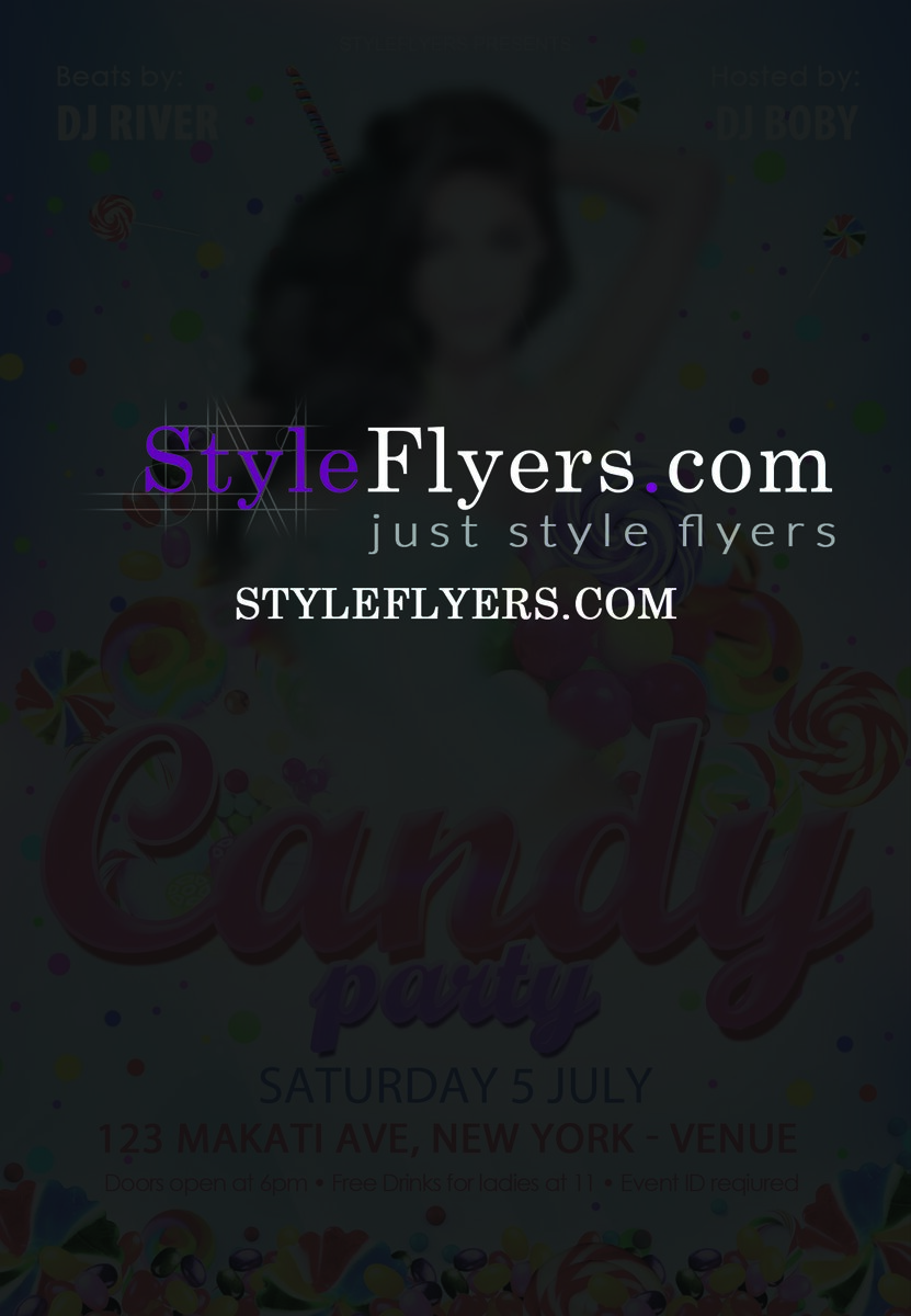 Candy party Flyer