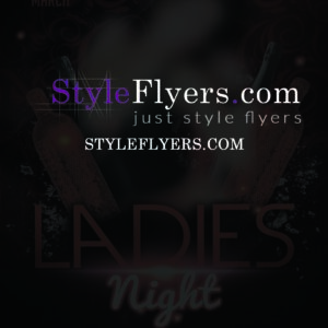 Ladies night1 PSD Flyer Template