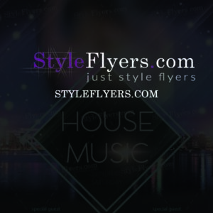 House Music PSD Flyer Template