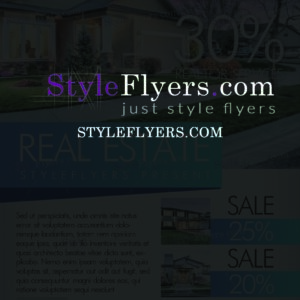 real estate(3) PSD Flyer Template