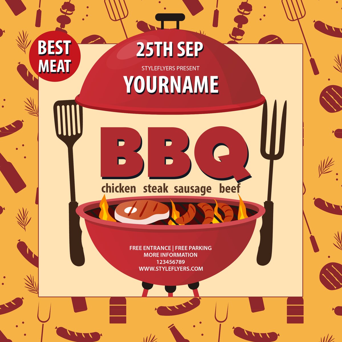BBQ Animated Instagram Template