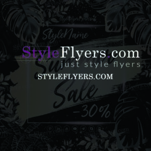 Square Flyer PSD Template