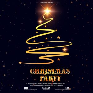Christmas Party Animated Instagram Template