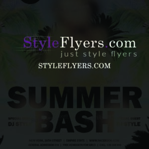 Summer Bash Flyer