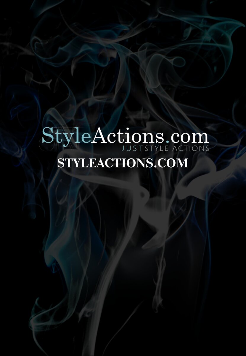 Color Smoky PSD Flyer Template