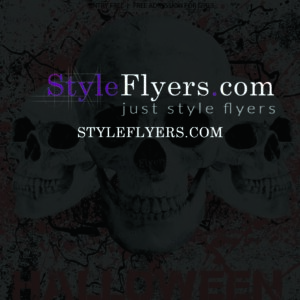 halloween PSD Flyer Template