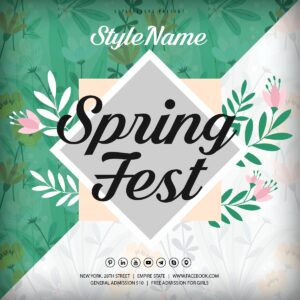 Spring Fest Animated Template