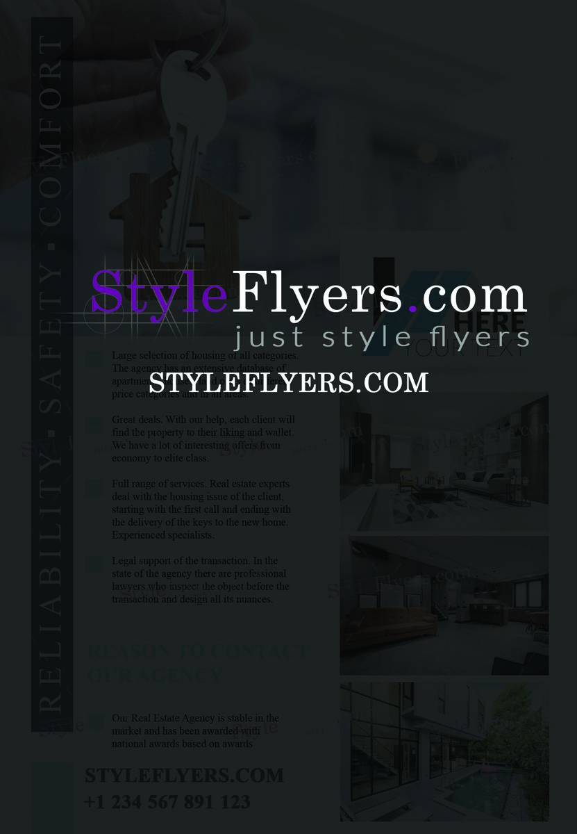 re PSD Flyer Template