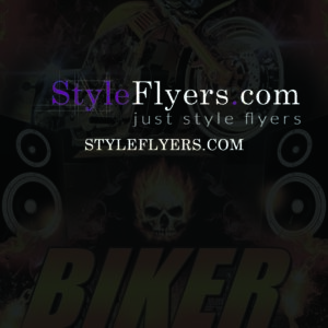 Biker show flyer
