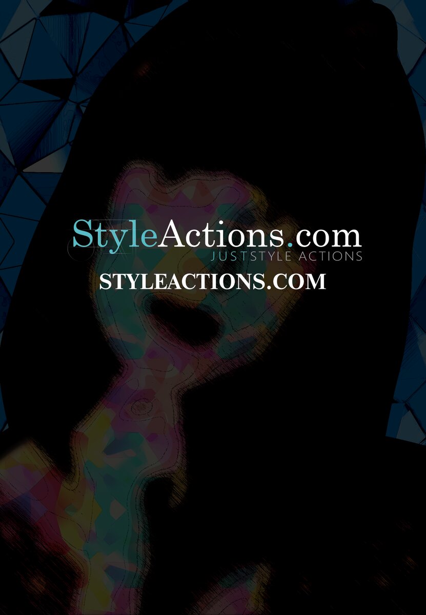 Abstract Portrait Photoshop Action