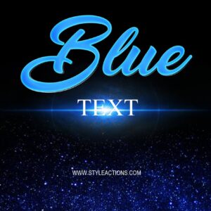 Blue text Style